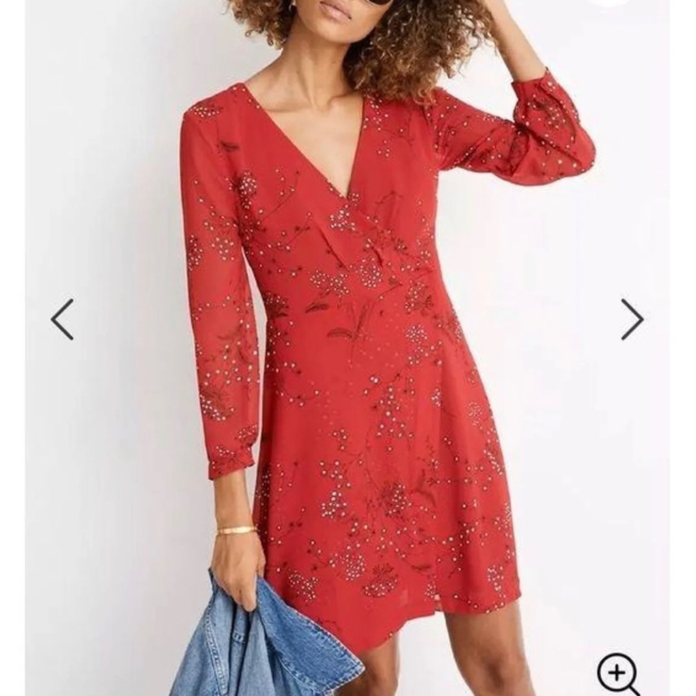 Madewell floral dress